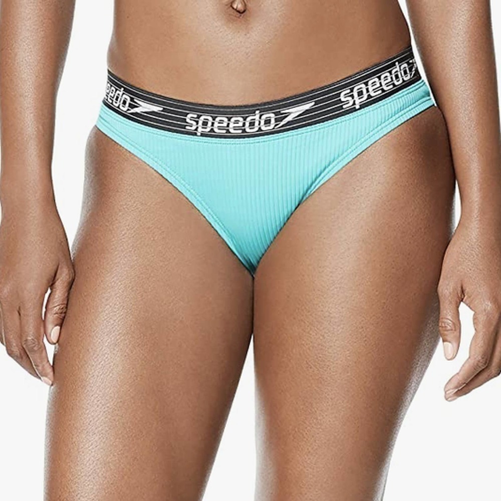 NEW Speedo Women's Swimsuit Bottom Bikini Creora Hipster XL